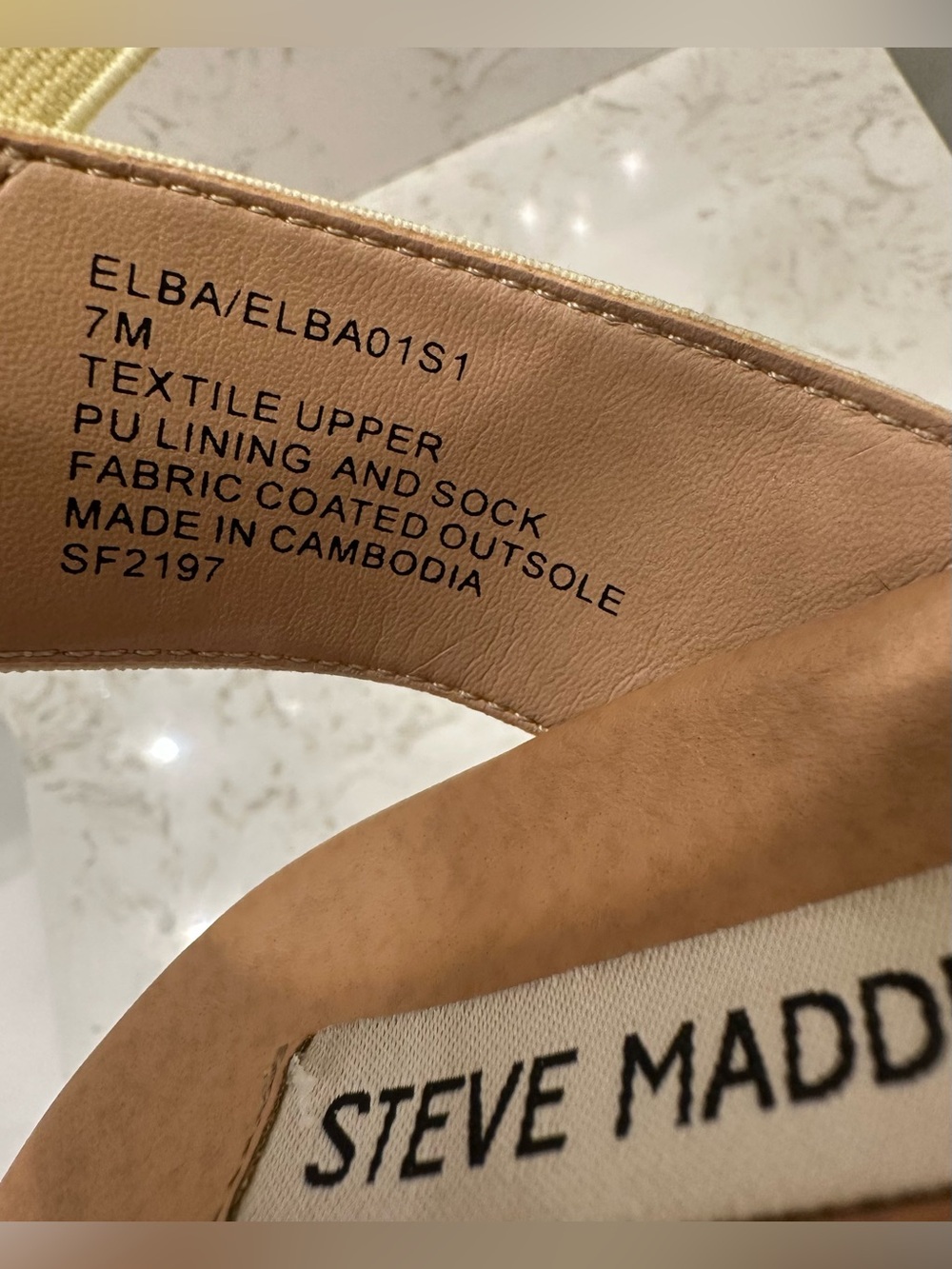 Steve Madden Elba Wedge Sandal 7 - Picture 9 of 9